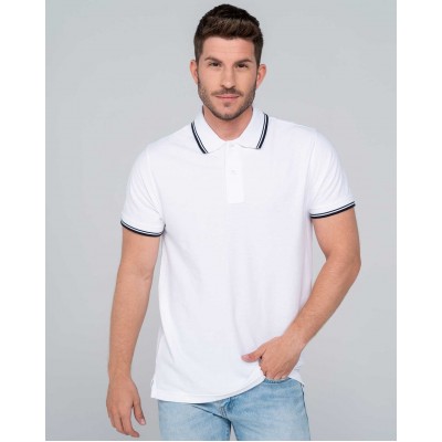 Чоловіча футболка-поло JHK POLO REGULAR MAN CONTRAST