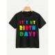 Футболка дитяча It`s My Birth Day Футболка дитяча It`s My Birth Day