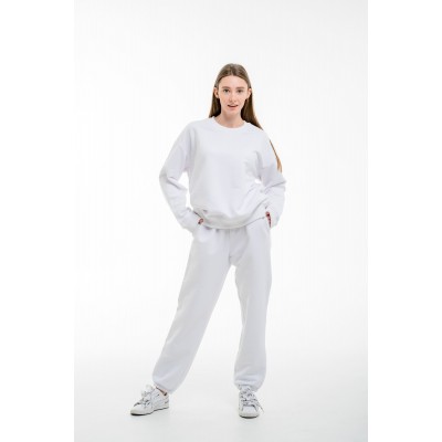 Модний жіночий спортивний костюм Білий