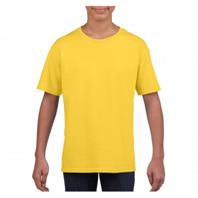 Детская футболка SoftStyle JN 153 TM Gildan