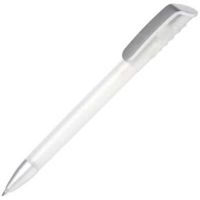 Ручка пластикова 'Top Spin Silver' (Ritter Pen) поворотна