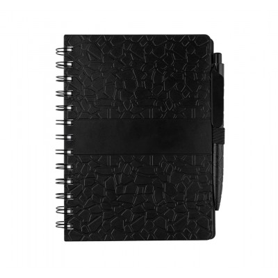 Записник B6 на пружині з ручкою Plane, ТМ Totobi